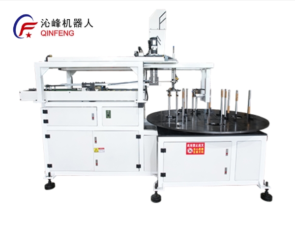 Four-station Circular Material Rack with Oil Rolling Table