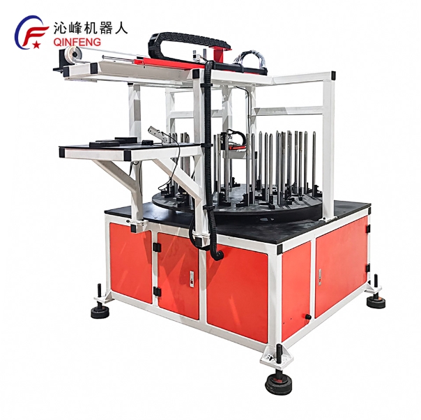 Six-station Round Material Rack